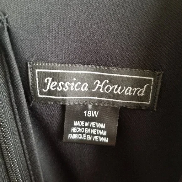 Black and white polka dot dress - Picture 6 of 13